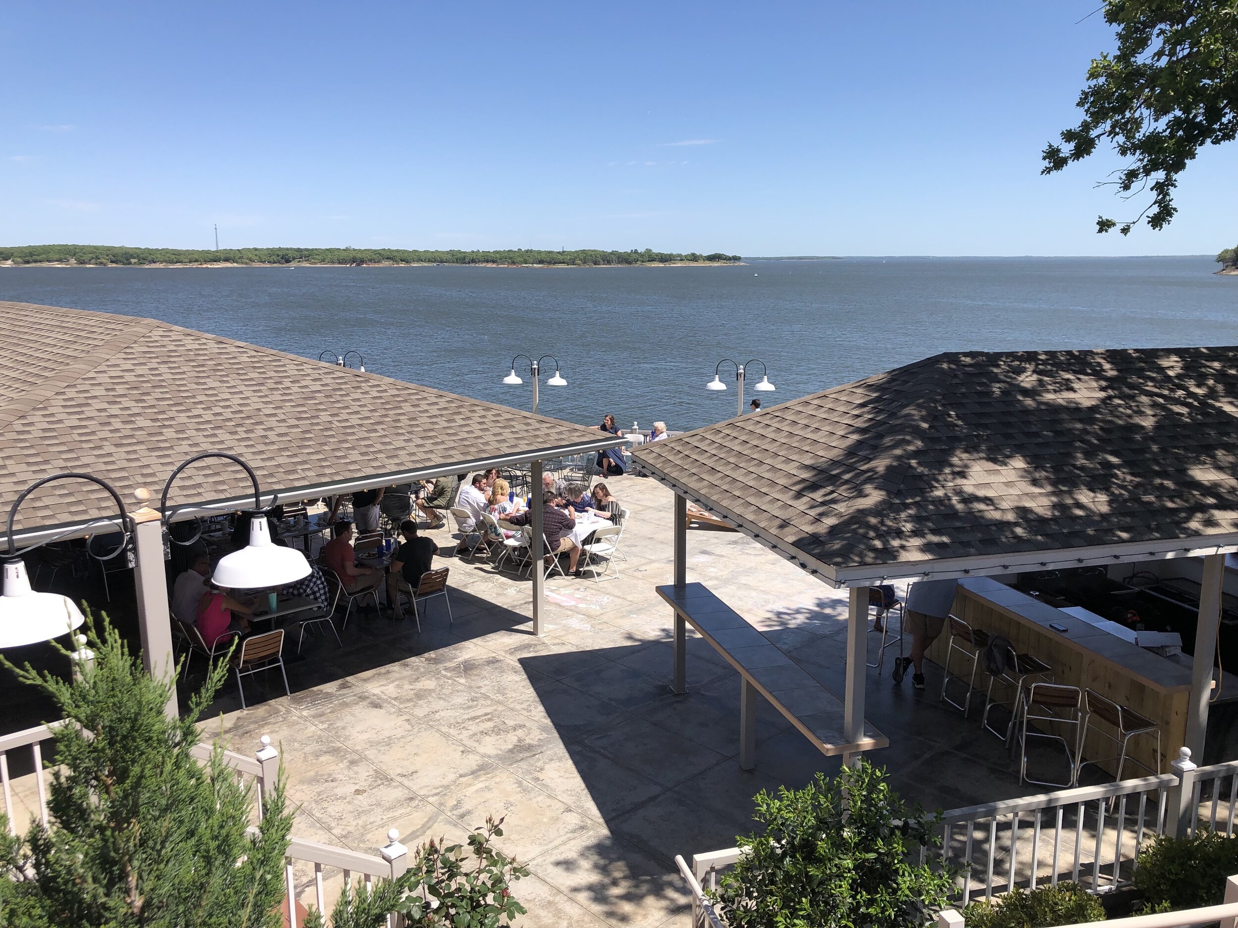 Lake Texoma view from The Point at Grandpappy Point